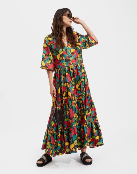 The J Dress Vines Brown