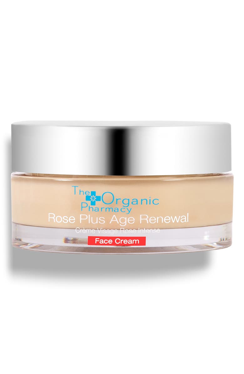 The Organic Pharmacy Rose Plus Age Renewal Face Cream, Main, color, 