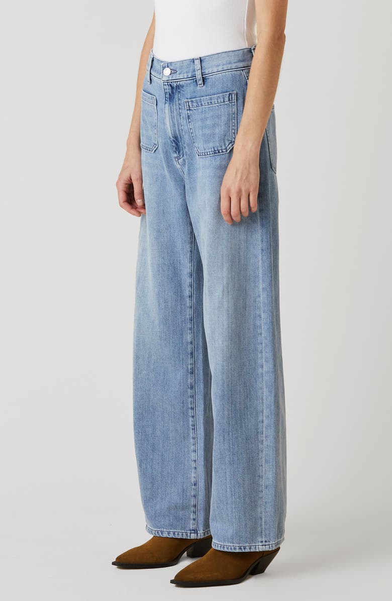 LE JEAN Amber High Waist Barrel Leg Jeans, Alternate, color,