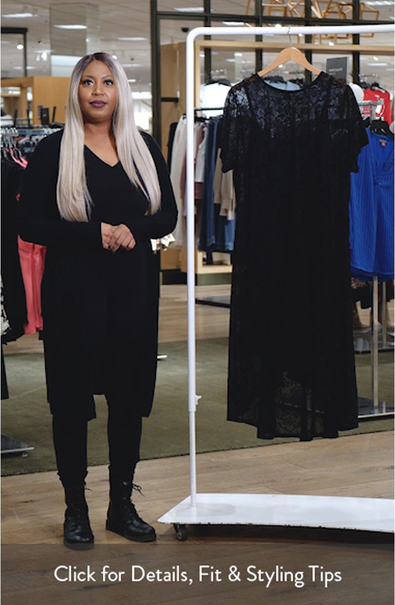 Sienna Velvet Burnout High-Low Dress, sales video thumbnail