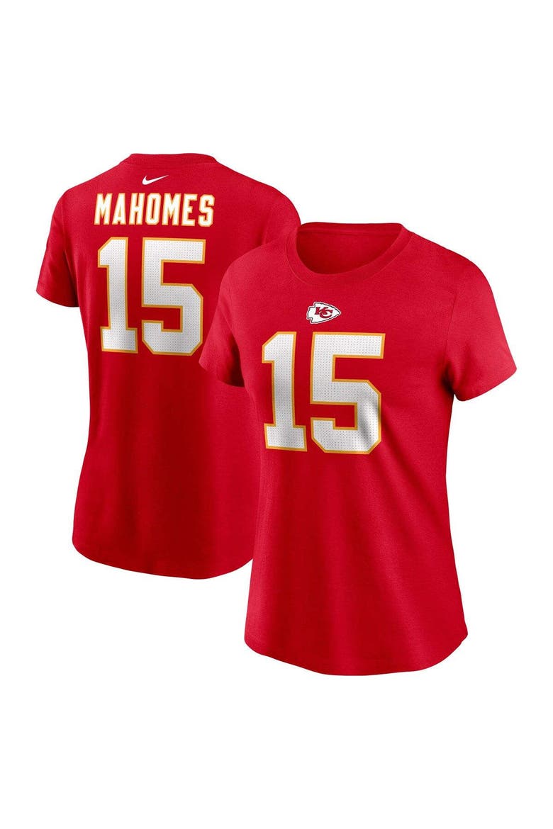 Women's Nike Patrick Mahomes Red Kansas City Chiefs Player Name & Number T-Shirt, Alternate, color, Red