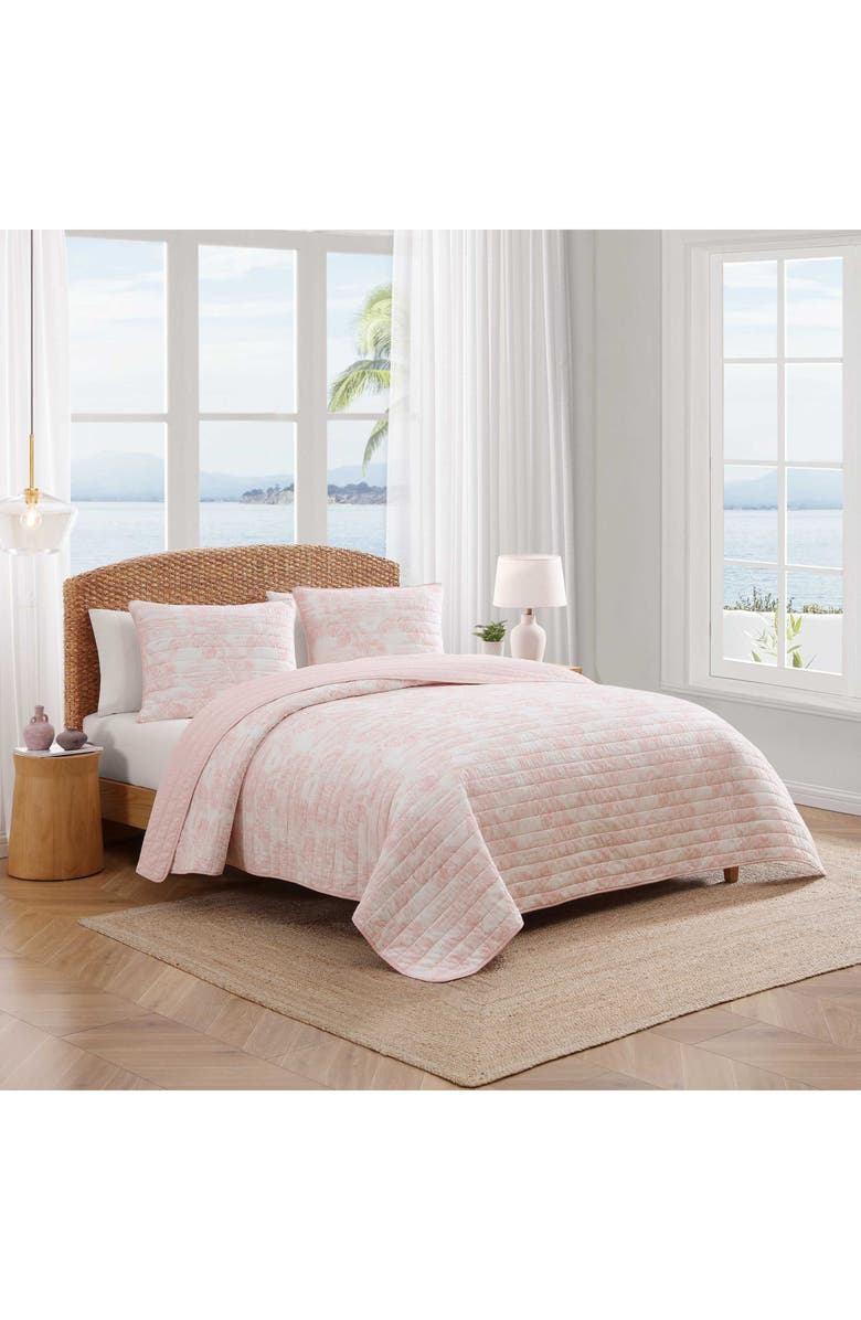 Tommy Bahama Beach Bluff Toile Cotton Comforter & Sham Set, Alternate, color, 