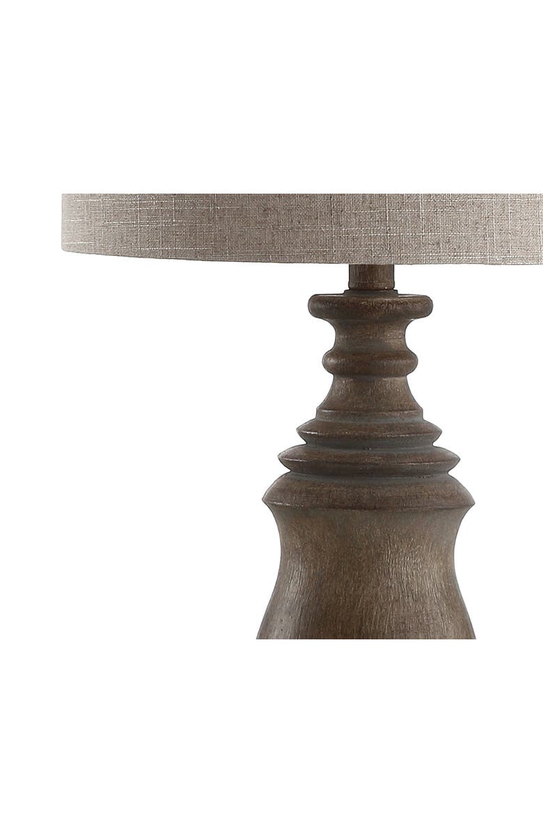 JONATHAN Y Abeline Resin LED Table Lamp, Alternate, color, Brown