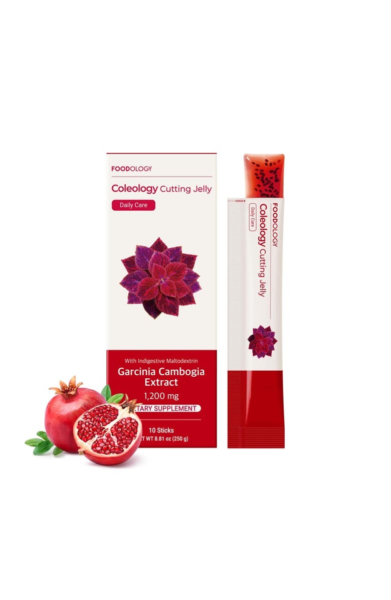 Foodology Coleology Cutting Jelly 10 sticks, Main, color, Red