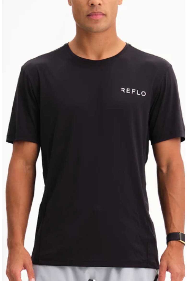 Hudson Recycled Active T-Shirt, Main, color, Black