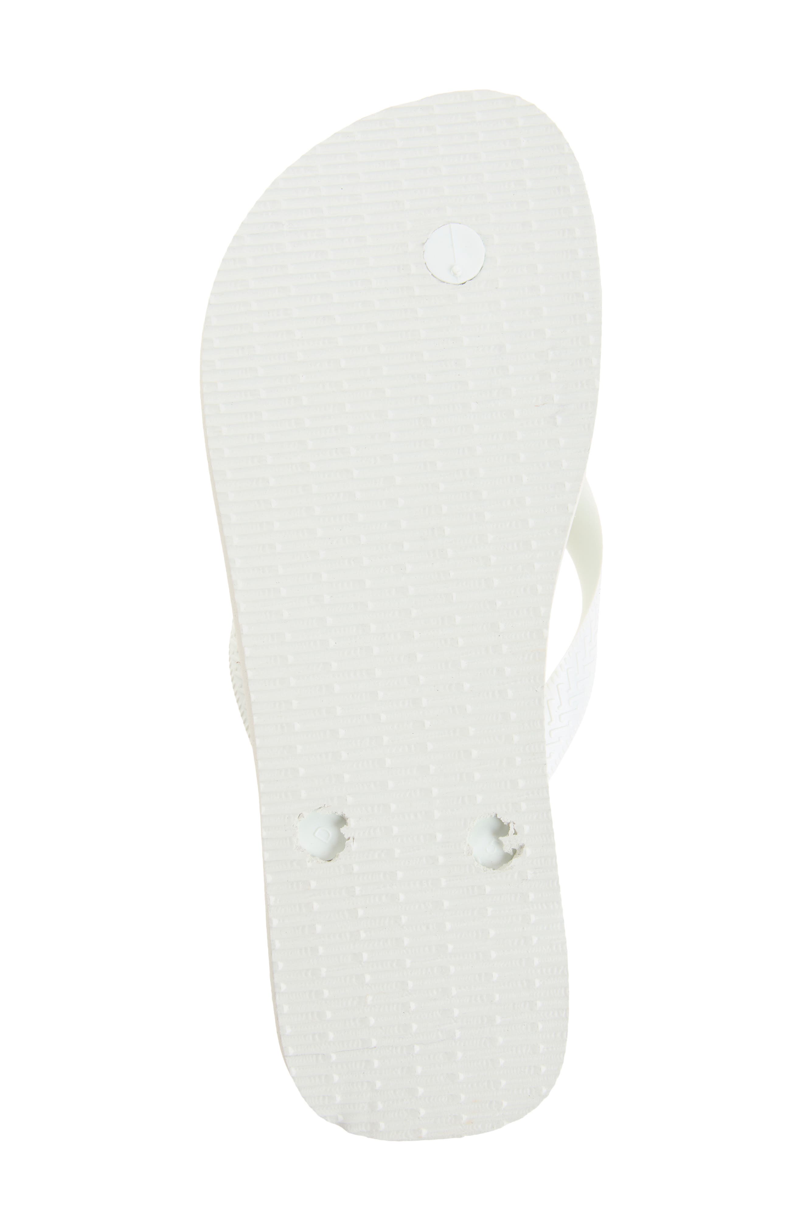 FARM Rio Flip Flop, Alternate, color, WHITE