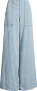Free People Breezy Pull-On Wide Leg Jeans