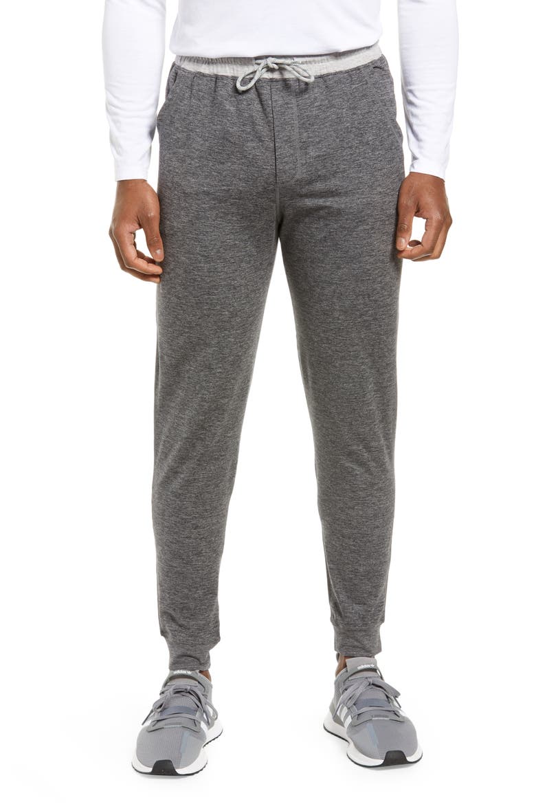 Performance Yoga Joggers, Main, color, DARK HEATHER GREY