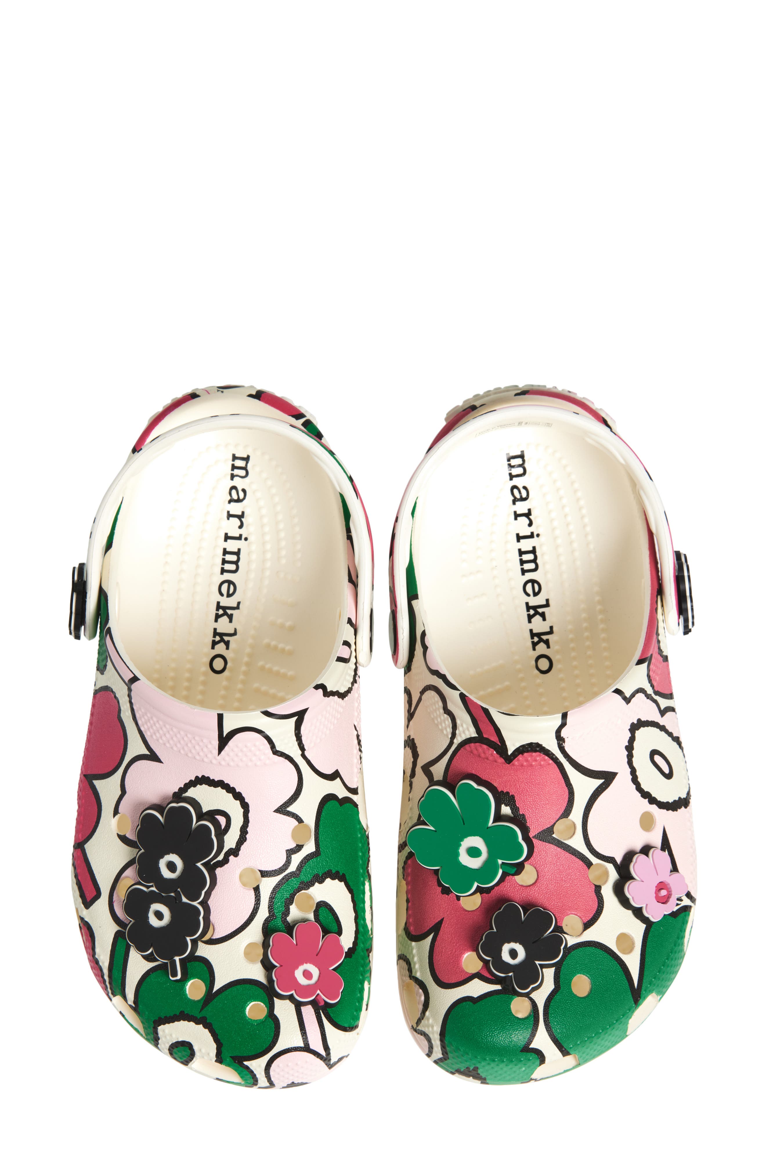 CROCS x Marimekko Classic Clog with Jibbitz<sup>™</sup> Shoe Charms, Alternate, color, 