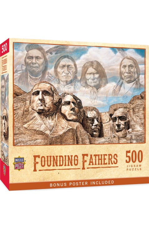 Founding Fathers 500 Piece Jigsaw Puzzle