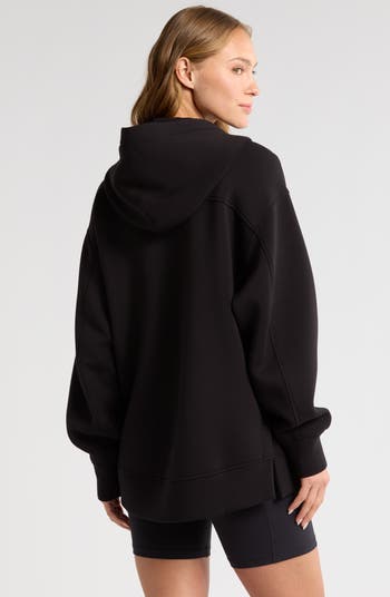 Zella Front Zip High-Low Hoodie | Nordstrom