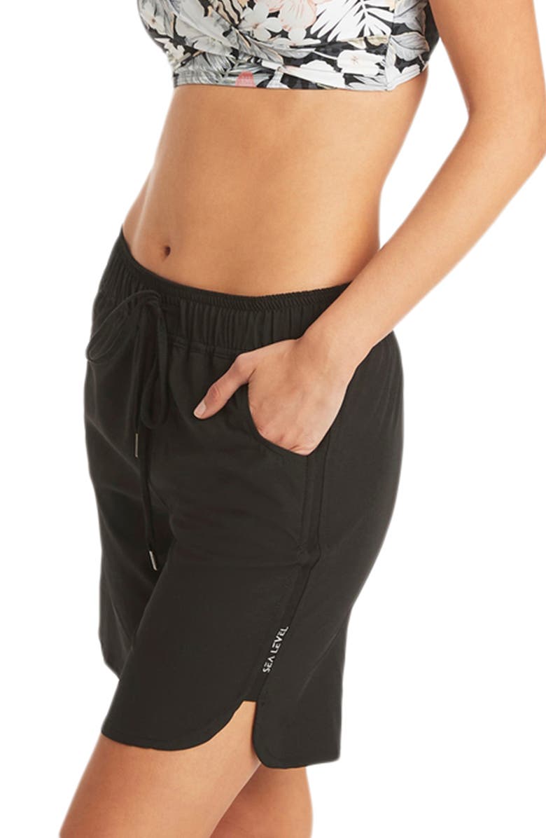 Sea Level 7-Inch Stretch Board Shorts, Alternate, color,