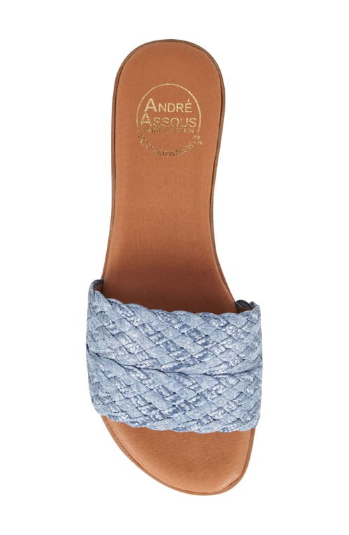 Andre Assous André Assous Nahala Featherweights™ Slide Sandal In Jean