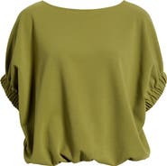 Anne Klein Boat Neck Dolman Sleeve Top