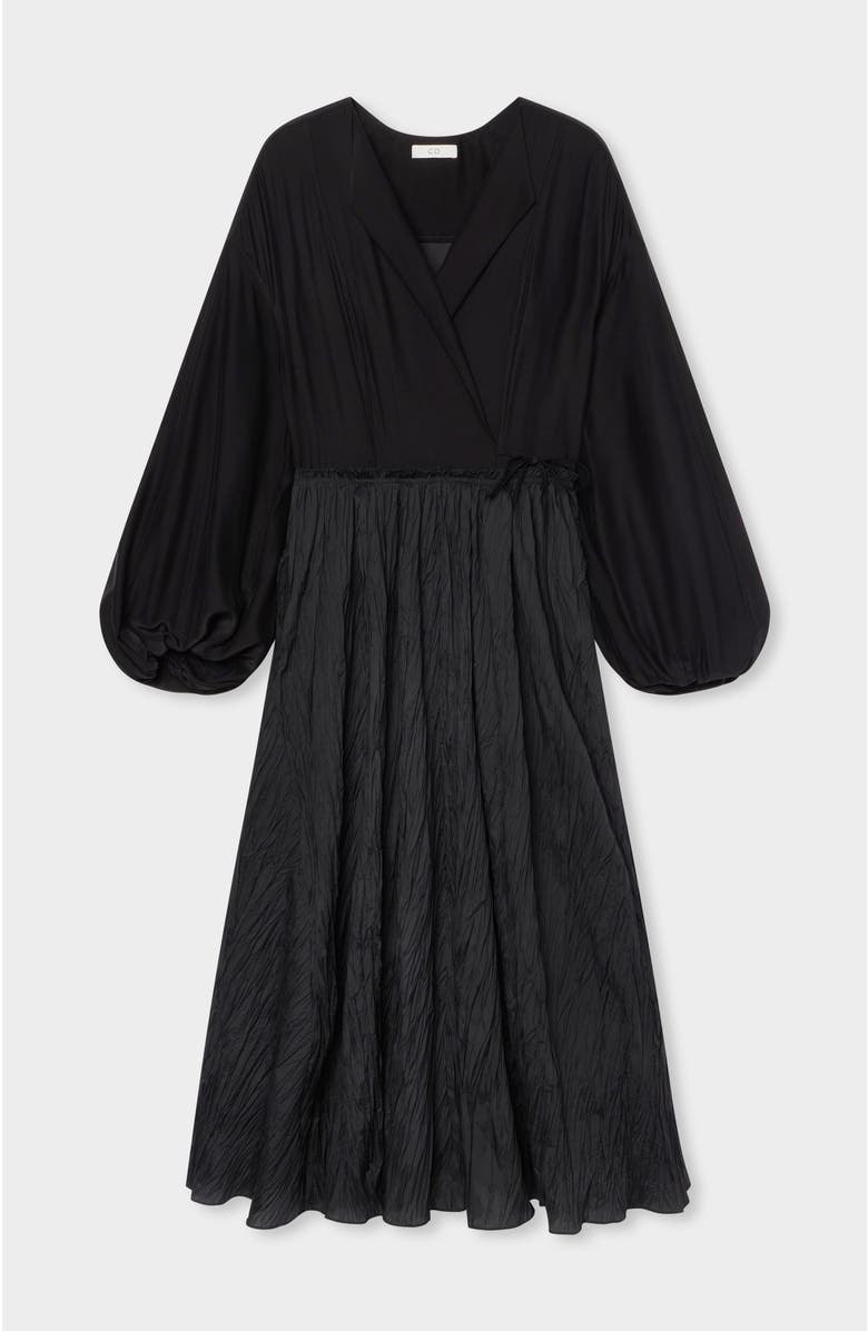 CO Pliss Wrap Dress, Alternate, color, 