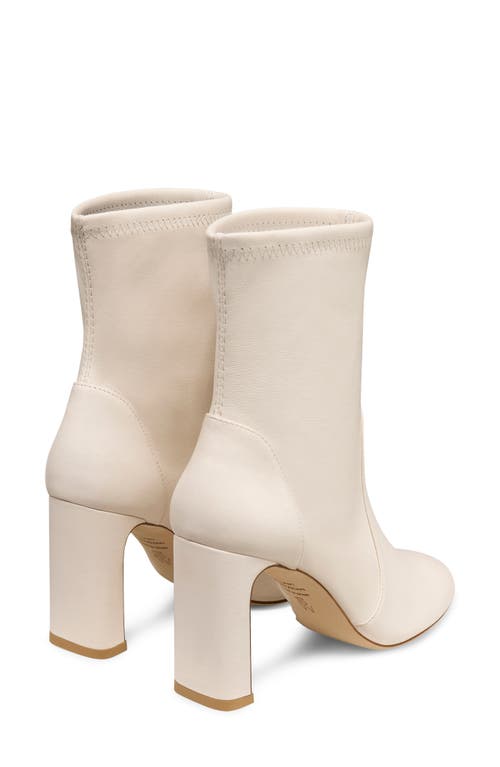 Stuart Weitzman Babette Bootie 85 In White