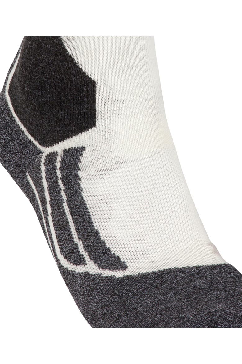 SK2 Intermediate Cashmere Ski Socks, Alternate, color, Woolwhite