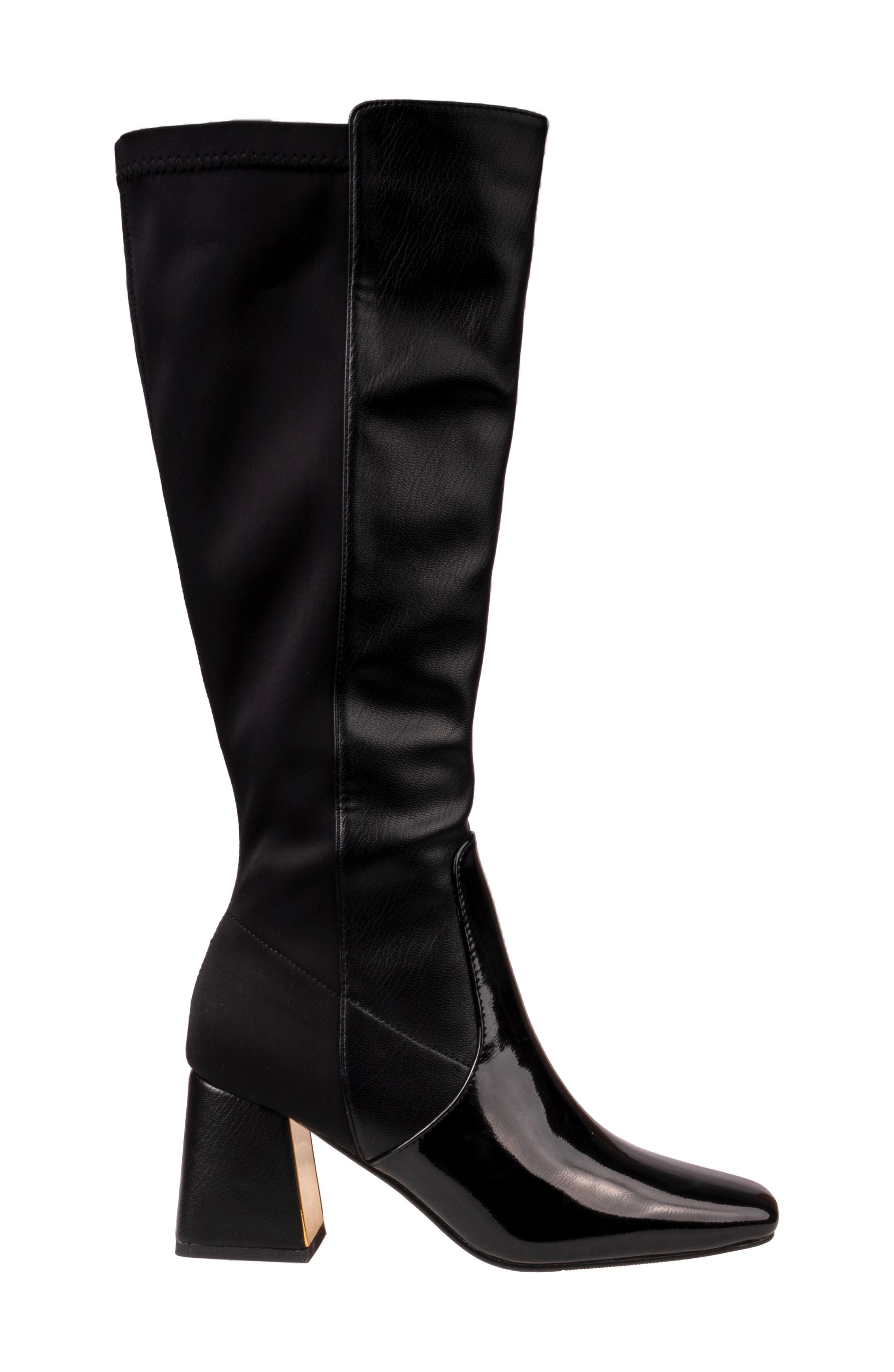 NINETY UNION Lexington Knee High Boot, Alternate, color, Black