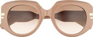 Chloé 52mm Square Sunglasses