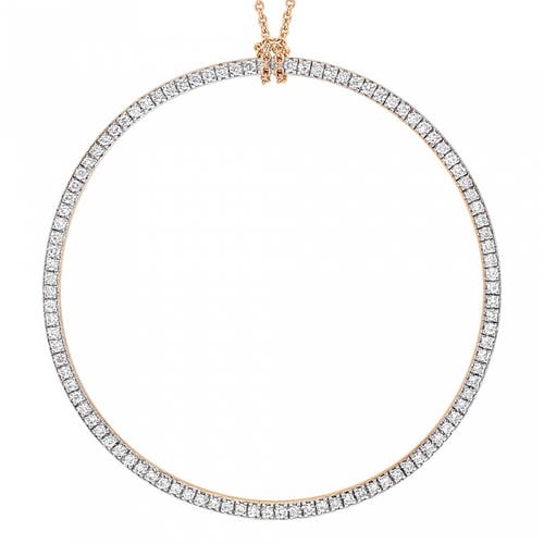 Ginette Ny Circles Necklace In Gold