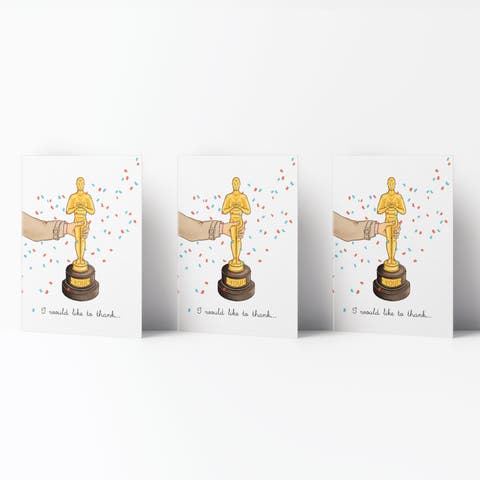Thank You Greeting Card Pack Sets (3 ct) Thank You Award