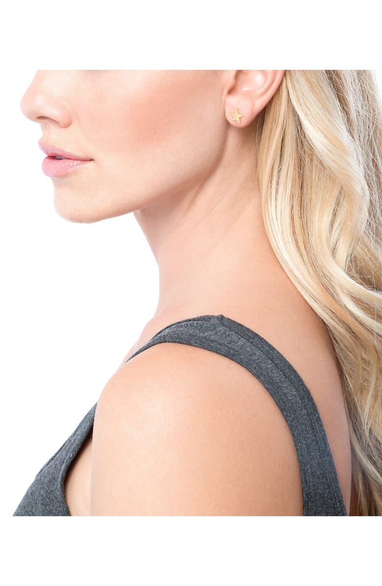 gorjana Star Stud Earrings, Alternate, color,