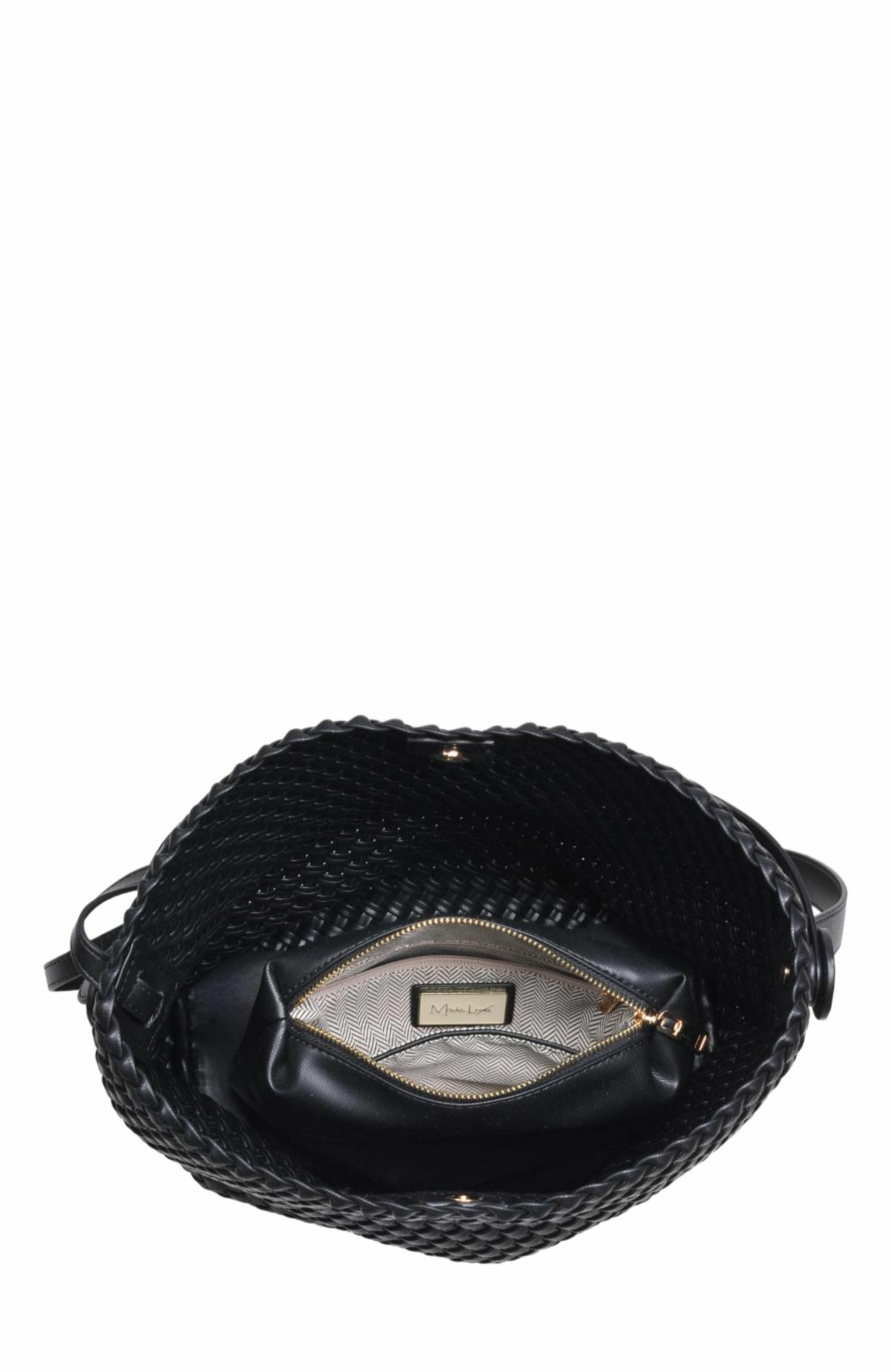 MODA LUXE Edith Hobo Bag, Alternate, color, Black