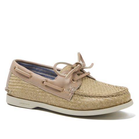 Seaport Woven Boat Shoes