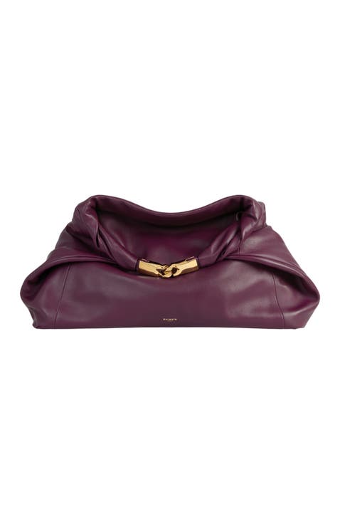 Dinner At 8 Medium Bag in Smooth Leather