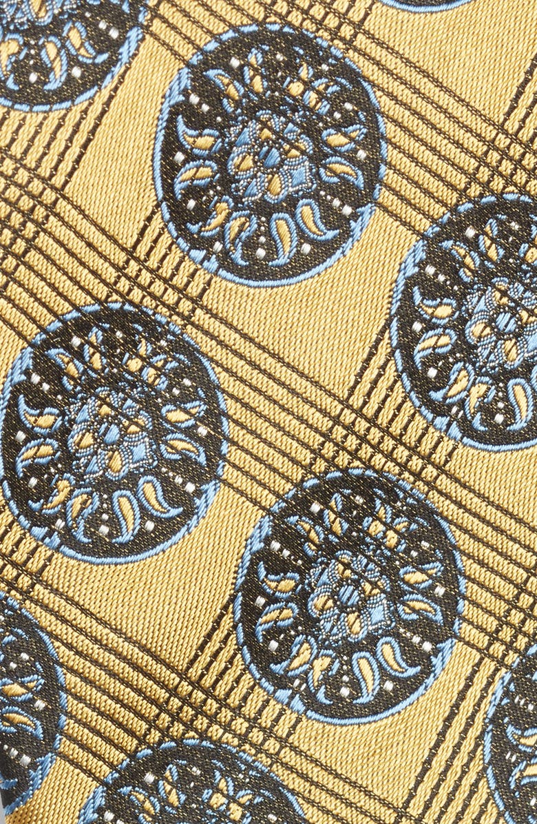 ZEGNA Ermenegildo Zegna Paisley Silk Tie, Alternate, color, 