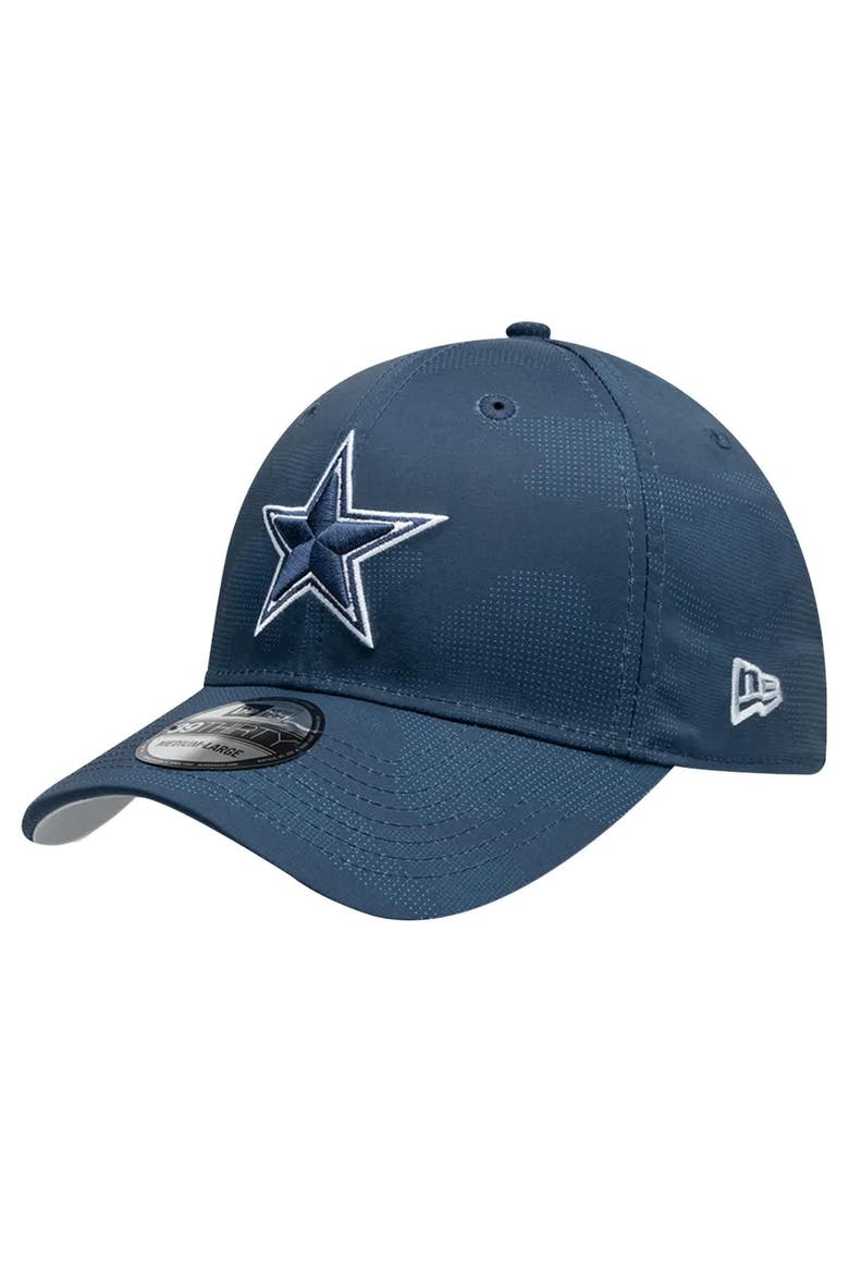 Men's New Era  Navy Dallas Cowboys Tonal Camo 39THIRTY Flex Hat, Alternate, color, Navy