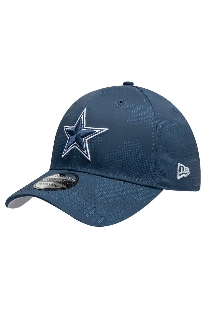 New Era Men's New Era  Navy Dallas Cowboys Tonal Camo 39THIRTY Flex Hat, Alternate, color, Navy