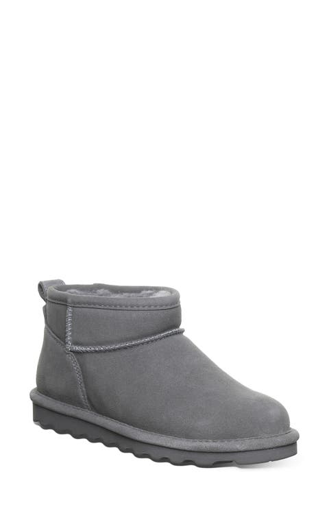 Shorty Genuine Shearling Lined Bootie (Women)