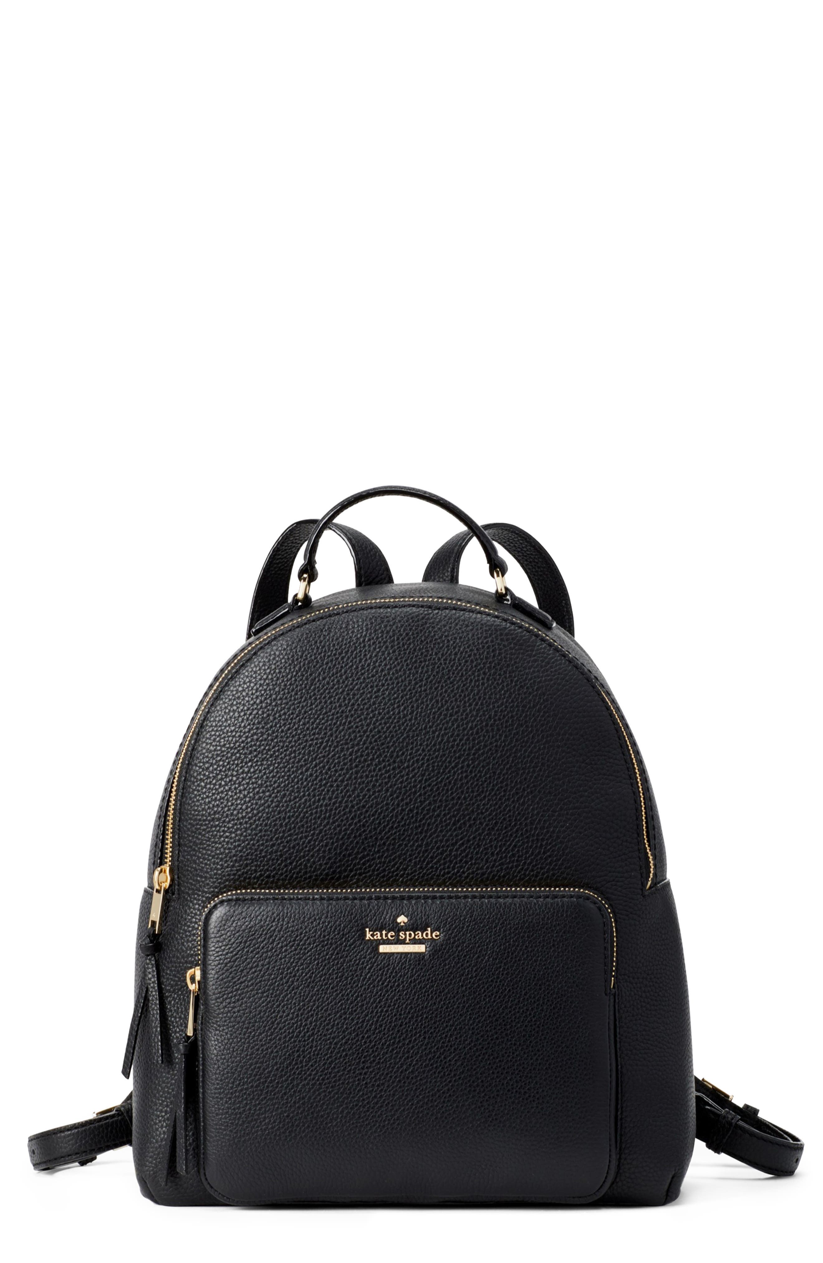 Kate Spade New York jackson street - large keleigh leather backpack, Main, color, 