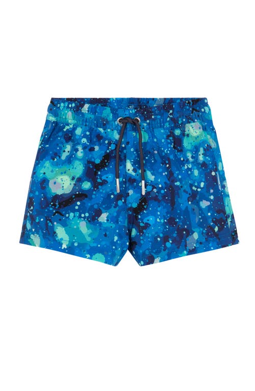 Gottex Kids Boys 2 Match Drawstring Swim Shorts in Multi Blue  product