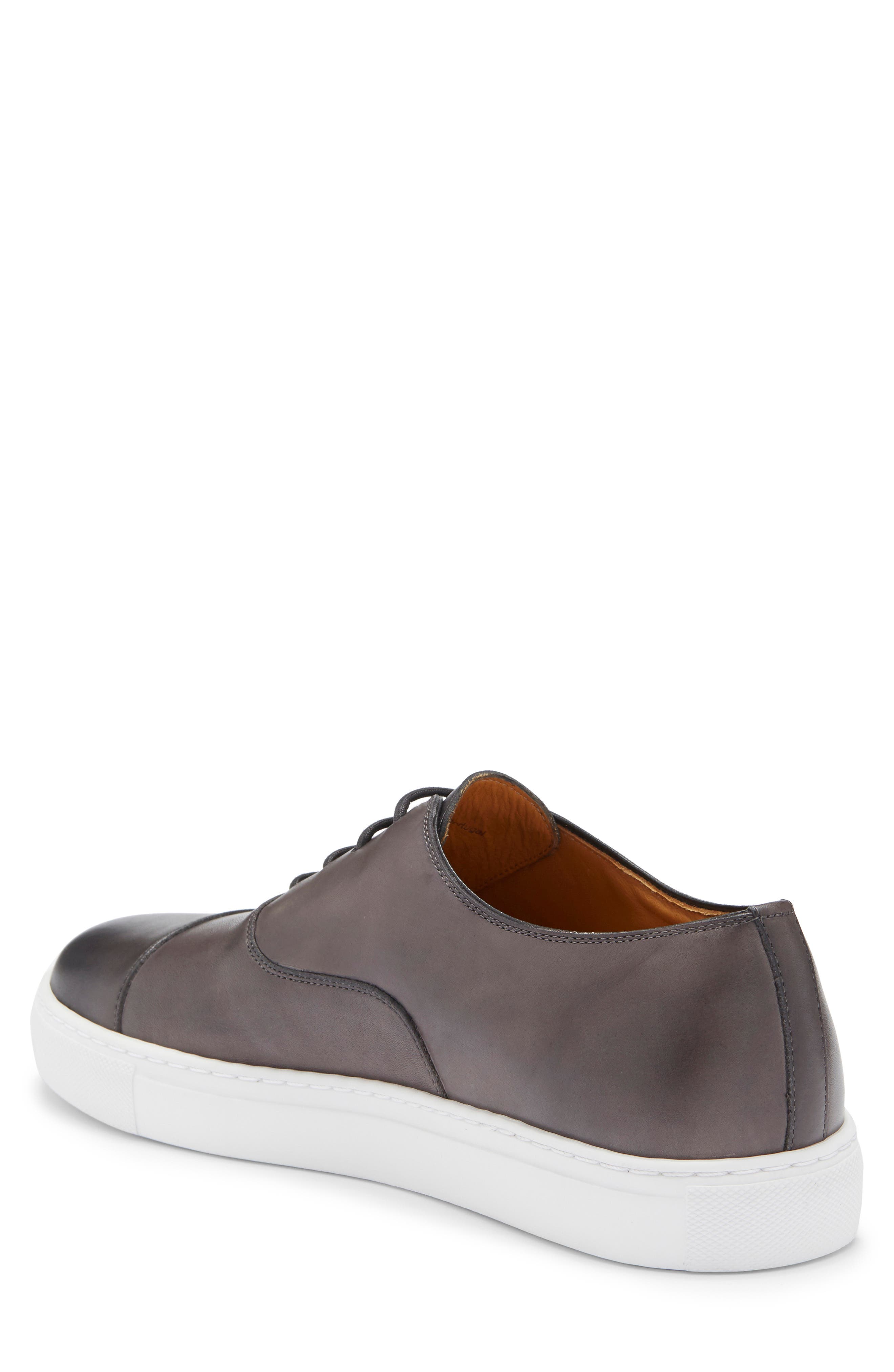 Magnanni Albert Cap Toe Sneaker, Alternate, color, 