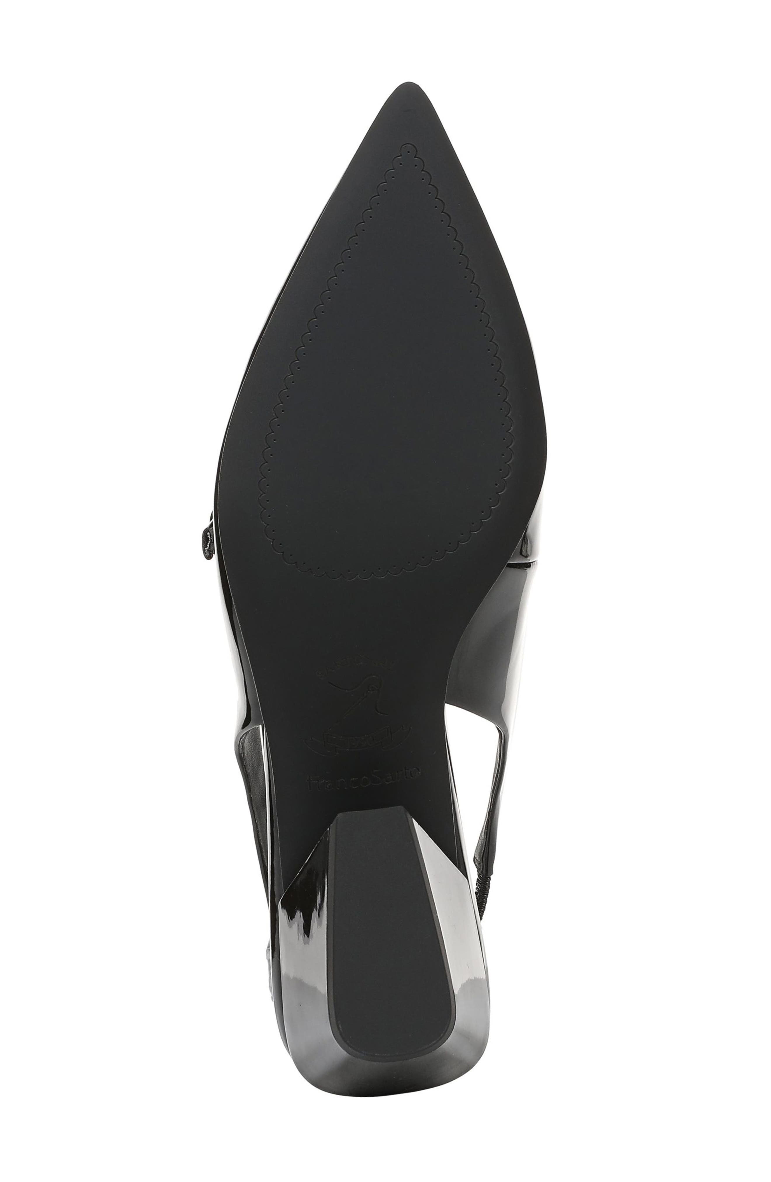 Franco Sarto Galin Slingback Pump, Alternate, color, Black