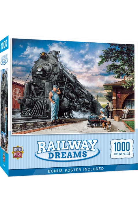Railway Dreams 1000 Piece Jigsaw Puzzle