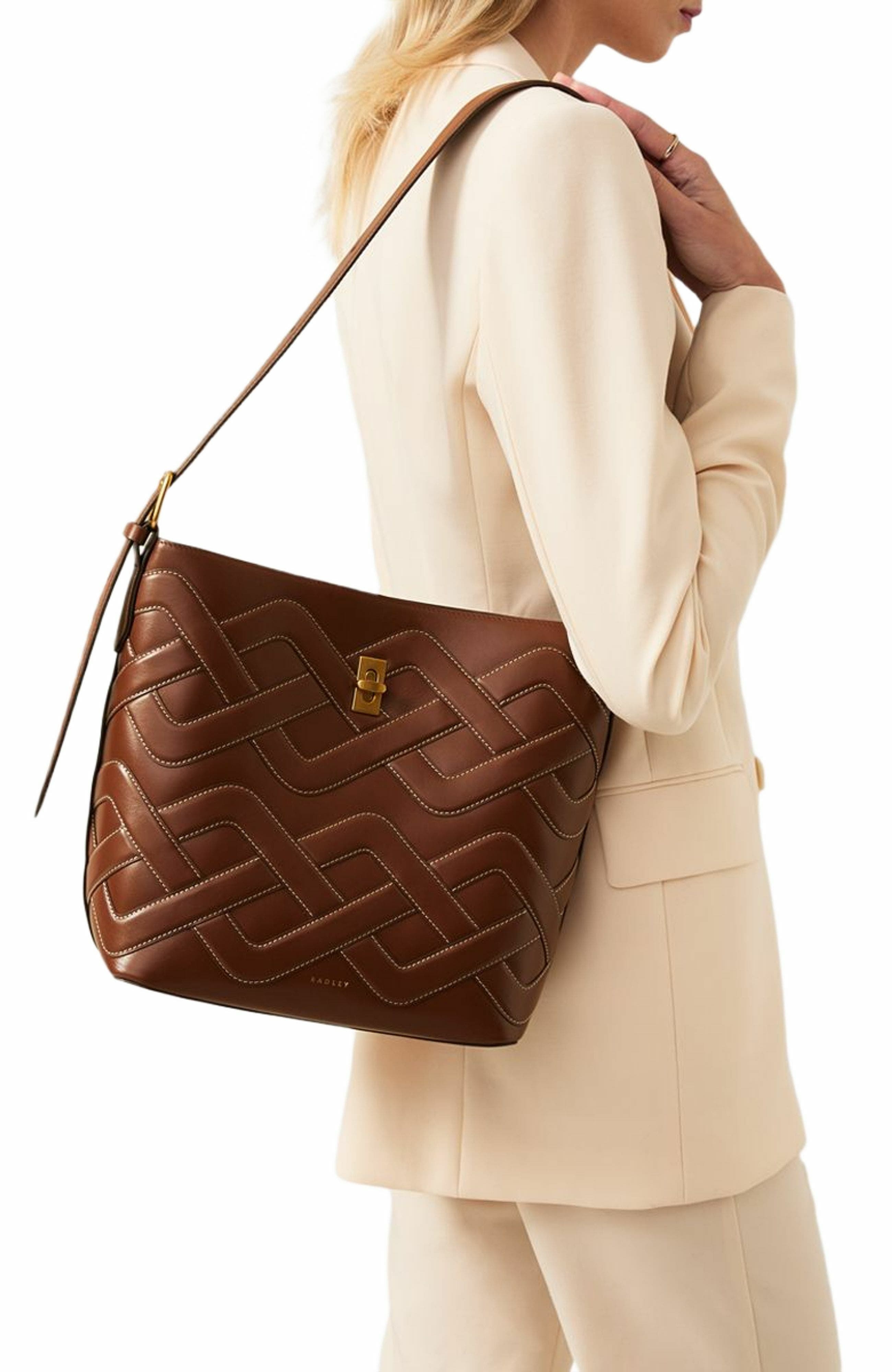 Radley Threadneedle Street - Cable Large Open Top Shoulder Bag, Alternate, color, 