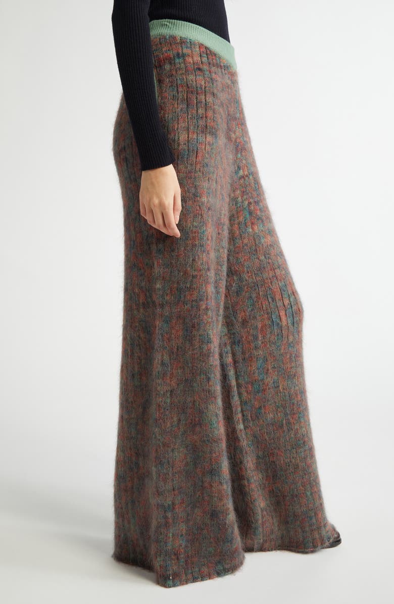 ZANKOV Ludvig Oversize Alpaca & Mohair Blend Knit Pull-On Pants, Alternate, color, 
