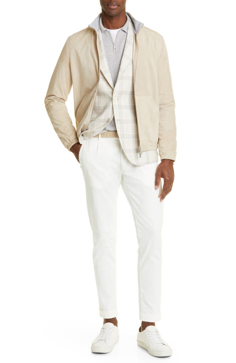 Eleventy Suede Jacket, Alternate, color, 