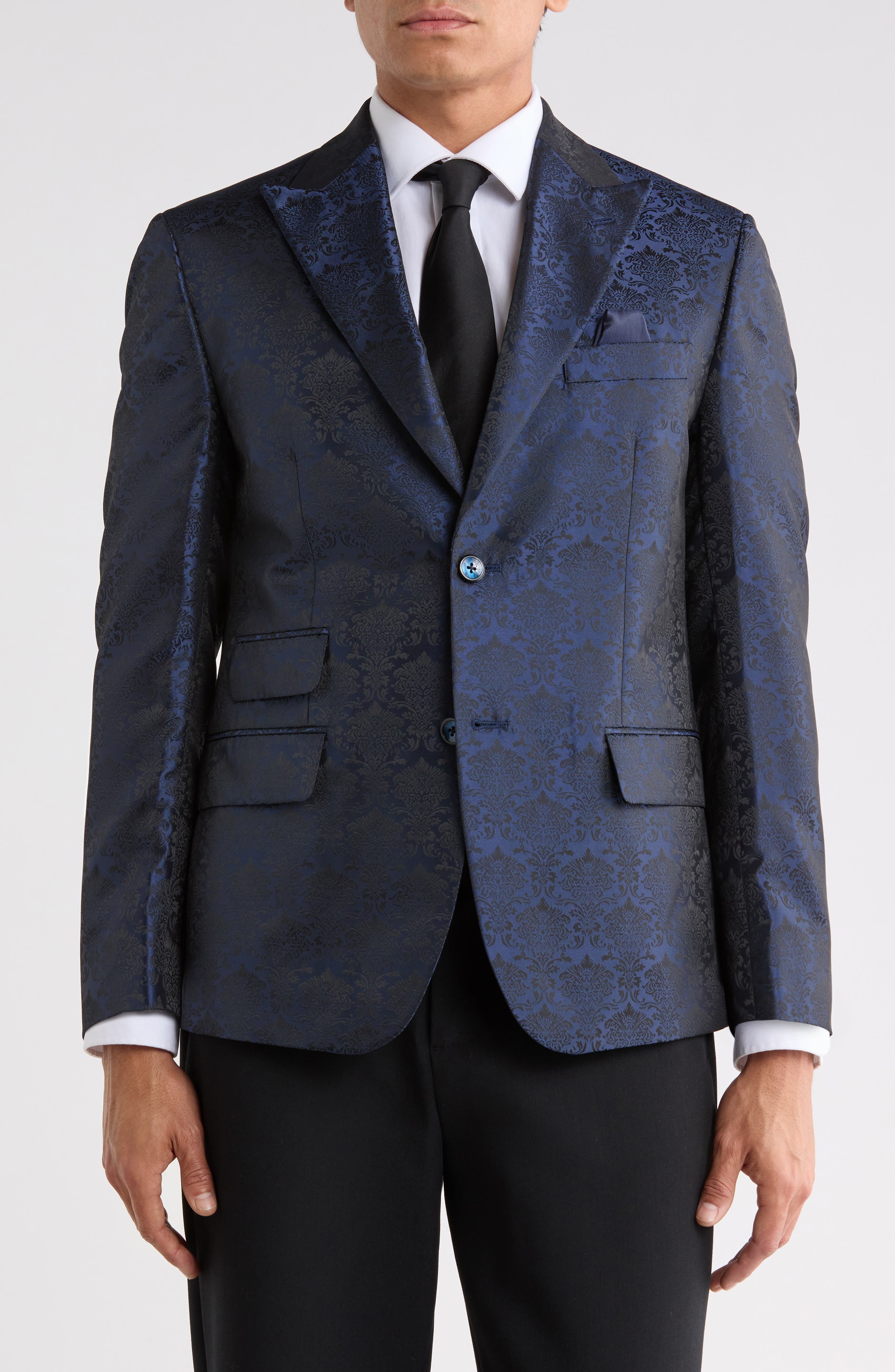Paisley Jacquard Sport Coat