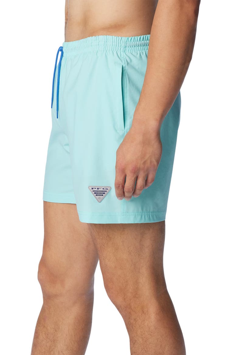PFG Rambler™ Performance Water Shorts, Alternate, color, GULF STREAM