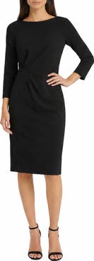 Maggy London Scuba Knit Sheath Dress