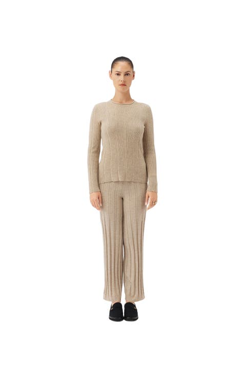 C-Neck Cashmere Sweater
