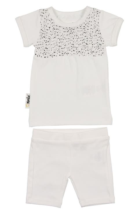 Kids' Speckle Smock Top & Shorts Set (Toddler & Little Kid)