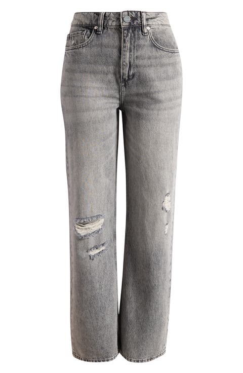 Brooklyn Distressed Jeans (Destroy Grey)