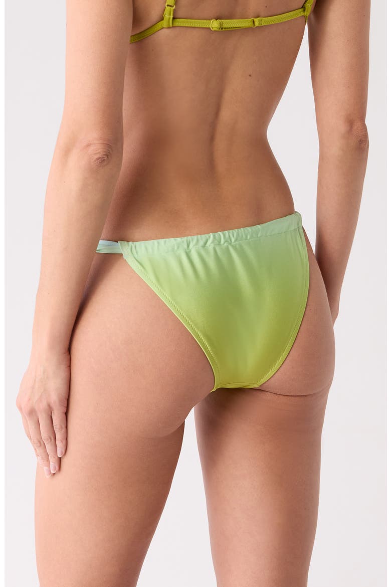 Ellery Bikini Bottoms, Alternate, color, SKY / CHARTREUSE OMBRE