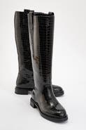 Prologue Shoes Alaska Pattern Knee High Boot