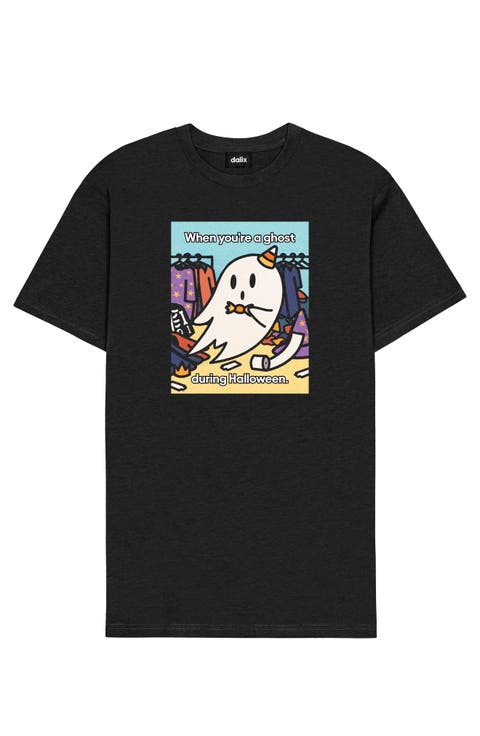 Mens Ghost Problems Tee